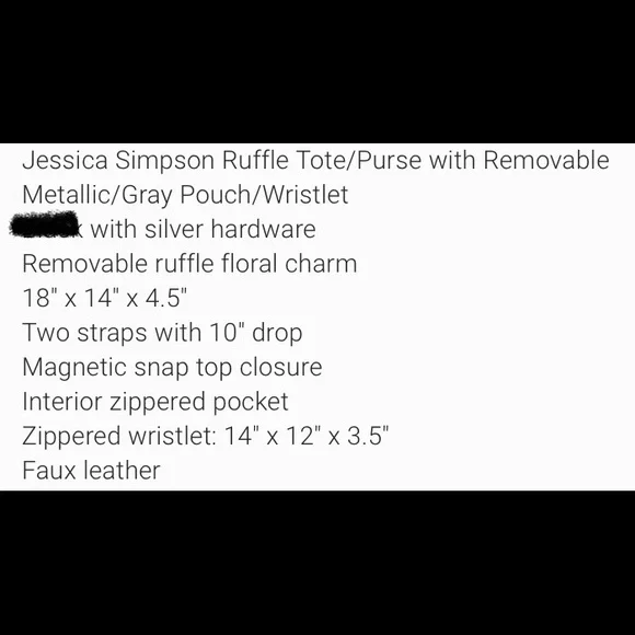 Jessica Simpson Spring Bag - Picture 12 of 16